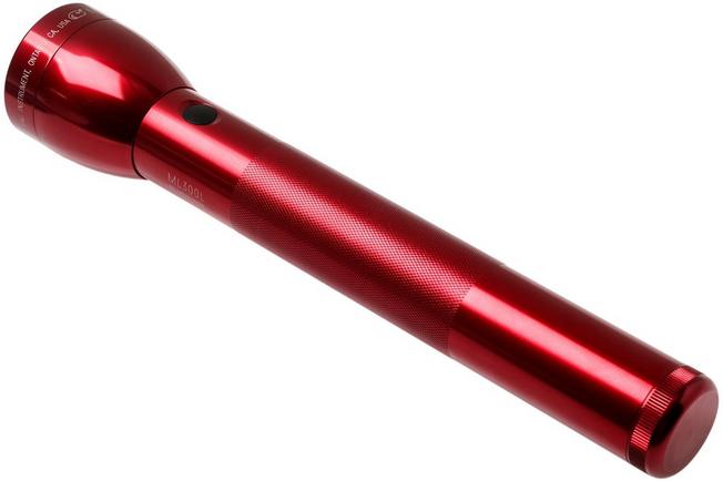 LAMPE TORCHE MAGLITE LED 3-CELL D - ROUGE