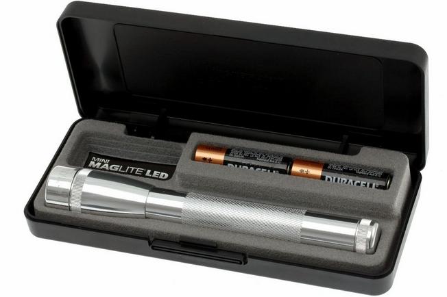 Maglite Mini LED 2x AA bleu, lampe de poche  Achetez à prix avantageux  chez knivesandtools.be