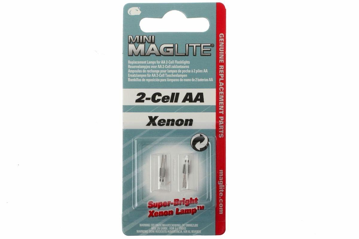 Replacement Xenon Lamp-Bulb for Mini Maglite 2-Cell AA/AAA Flashlight