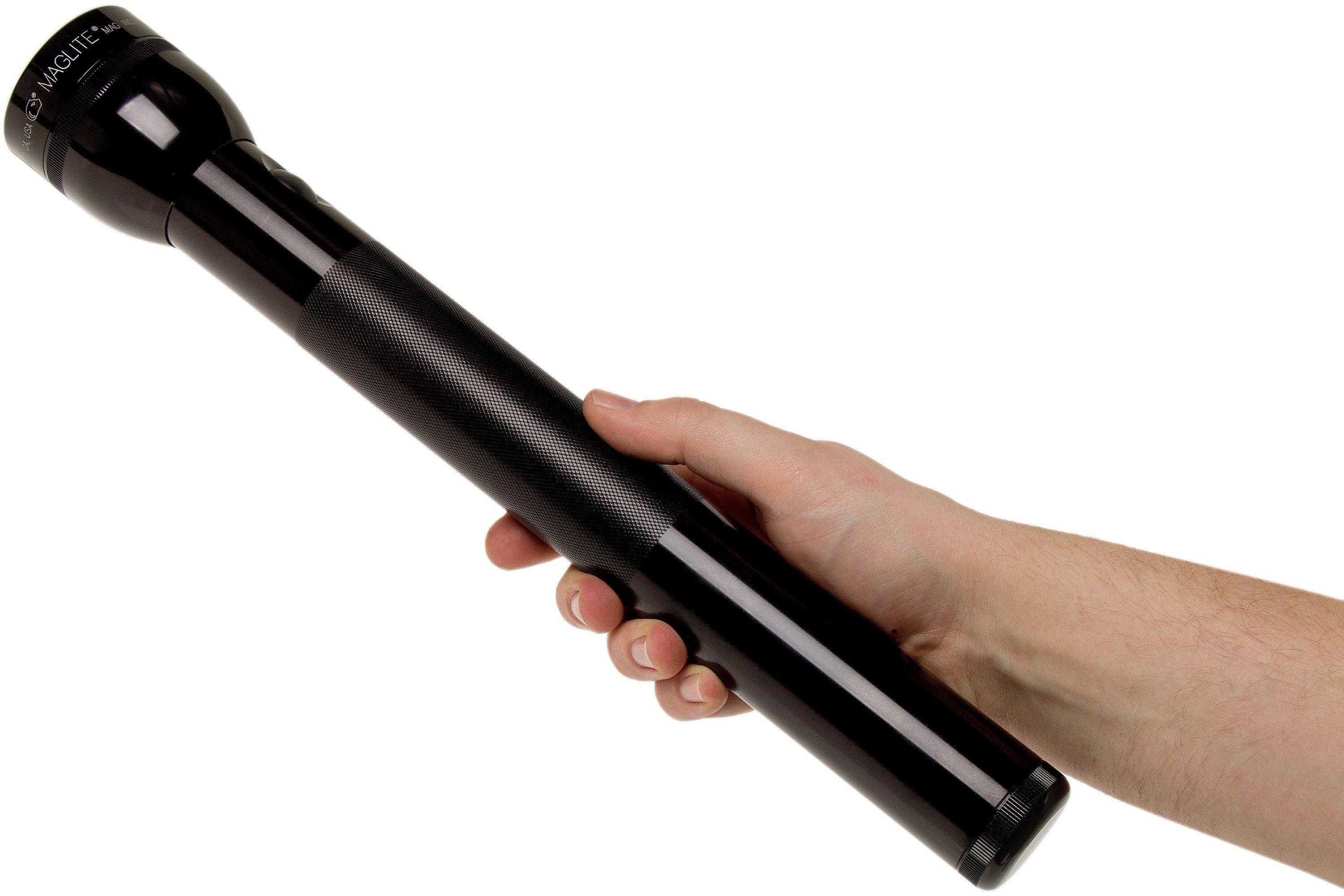 Maglite Linterna type 4 D-cell, negro  Compras con ventajas en