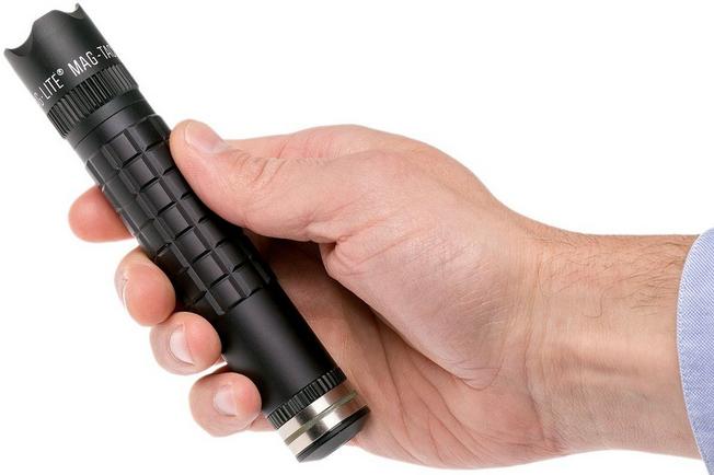 Maglite MAG-TAC LED R rechargeable LED-torch, bezel black shopping at Knivesandtools.com