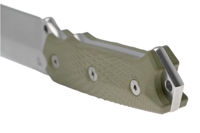 Afbeelding voor MKM Base Camp MK-BC-GOD Niolox, OD Green G10, vaststaand mes, Simone Tonolli design