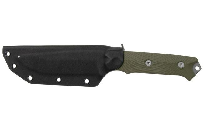 Afbeelding voor MKM Base Camp MK-BC-GOD Niolox, OD Green G10, vaststaand mes, Simone Tonolli design
