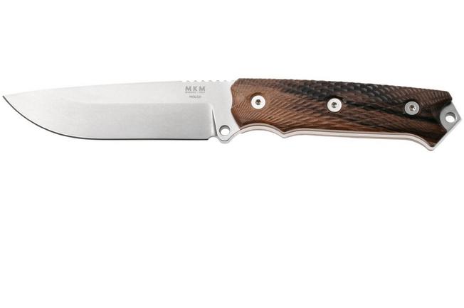 Afbeelding voor MKM Base Camp MK-BC-S Niolox, Santos Wood, vaststaand mes, Simone Tonolli design