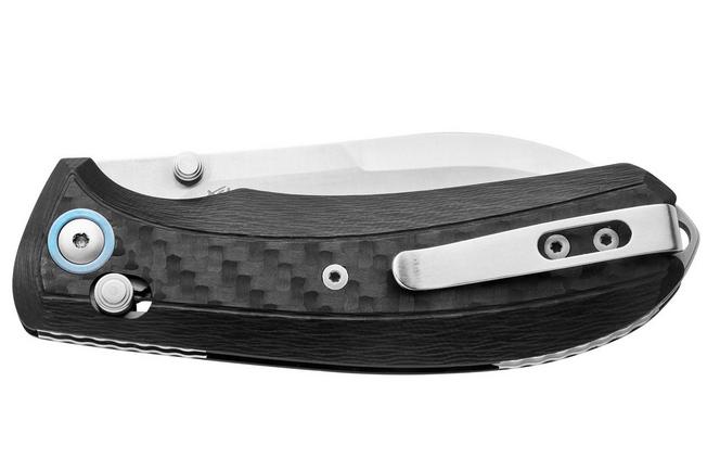 Afbeelding voor MKM Bolero MK BL-CF Satin S30V, Marbled Carbonfiber, zakmes, David C Andersen design