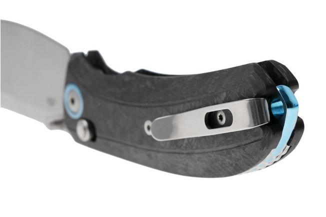 Afbeelding voor MKM Bolero MK BL-CF Satin S30V, Marbled Carbonfiber, zakmes, David C Andersen design