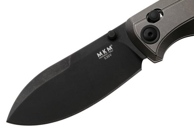 Afbeelding voor MKM Bolero MK BL-TBRD Blackwashed S30V, Bronze Titanium, zakmes, David C Andersen design