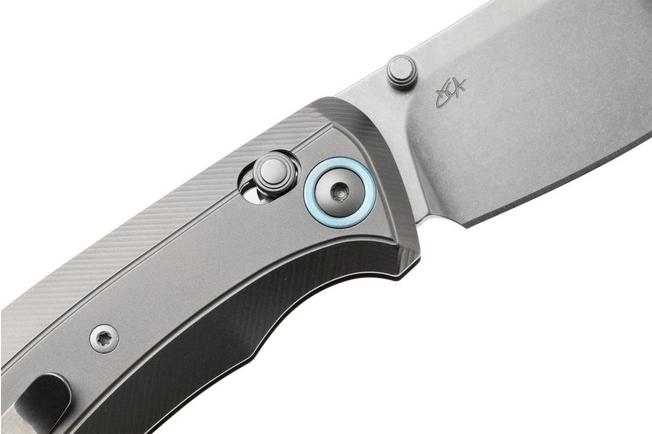 Afbeelding voor MKM Bolero MK BL-T Stonewashed S30V, Titanium, zakmes, David C Andersen design