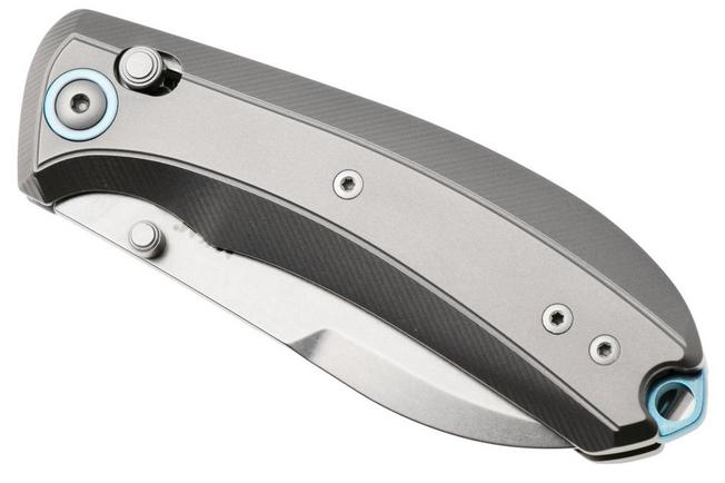 Afbeelding voor MKM Bolero MK BL-T Stonewashed S30V, Titanium, zakmes, David C Andersen design