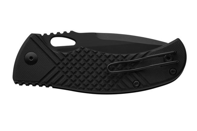 Afbeelding voor MKM Ciras MK CR-GBKB Black 14C28N, Black G10, zakmes, Les George design