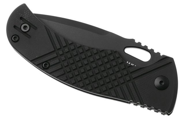 Afbeelding voor MKM Ciras MK CR-GBKB Black 14C28N, Black G10, zakmes, Les George design