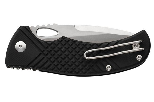 Bild für MKM Ciras MK CR-GBK Stonewashed 14C28N, Black G10, Taschenmesser, Les George Design