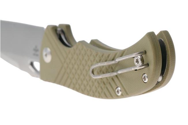 Afbeelding voor MKM Ciras MK CR-GOD Stonewashed 14C28N, OD Green G10, zakmes, Les George design