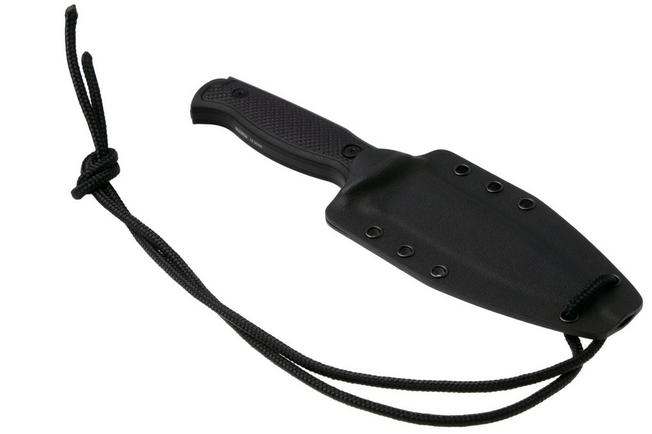 Afbeelding voor MKM Delta DL-GBKB TOP SHIELD Black N690, Black G10, vaststaand mes, Les George design
