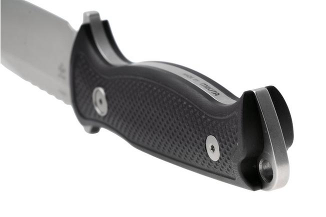 Afbeelding voor MKM Delta DL-GBK Stonewashed N690, Black G10, vaststaand mes, Les George design