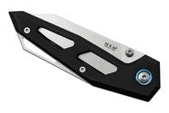 MKM Edge Linerlock EGL ABK Black Aluminum Taschenmesser Graciut Design 