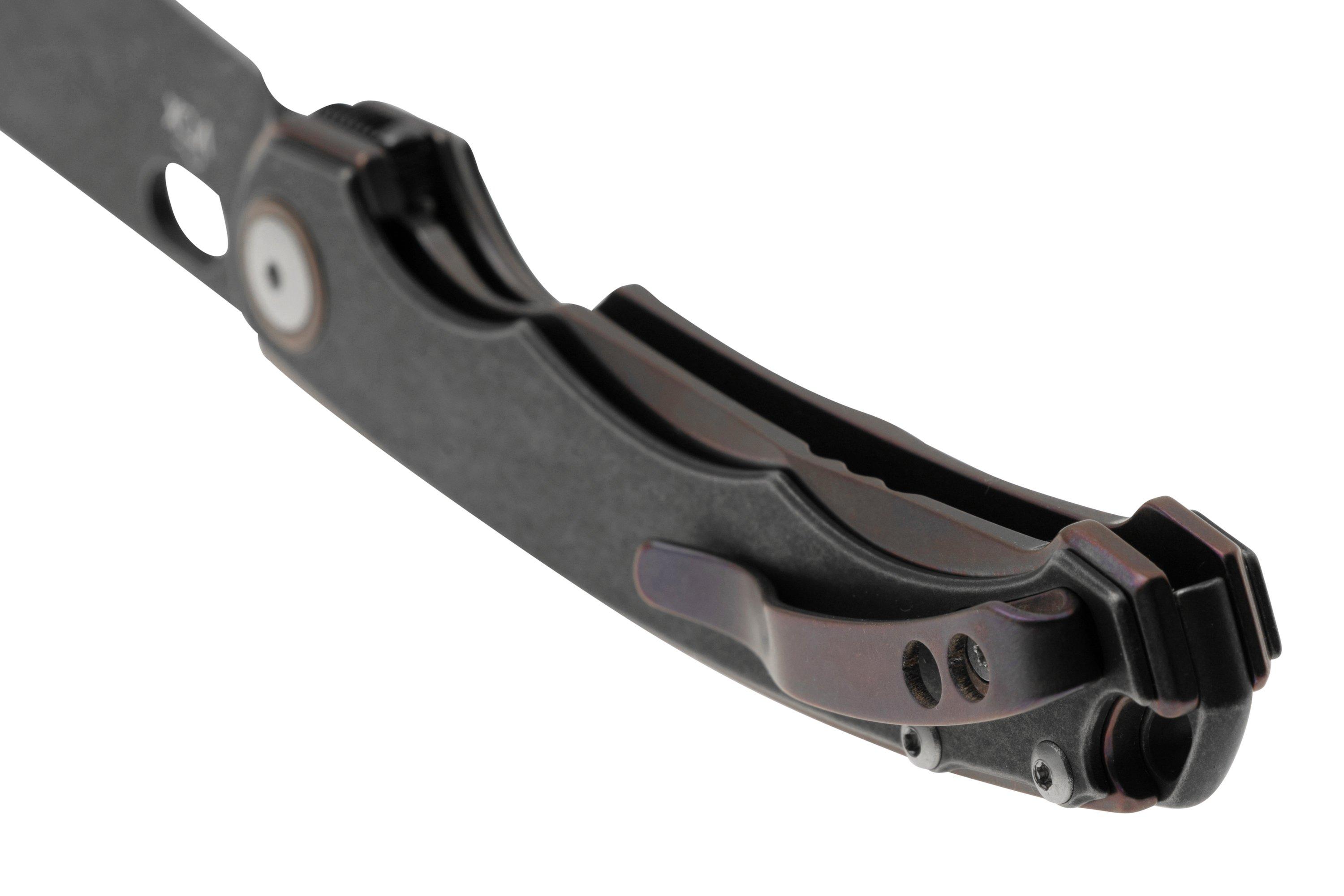 MKM Eclipse MK-EL-PRBKD Magnacut, Purple Titanium Blackwashed Titanium ...