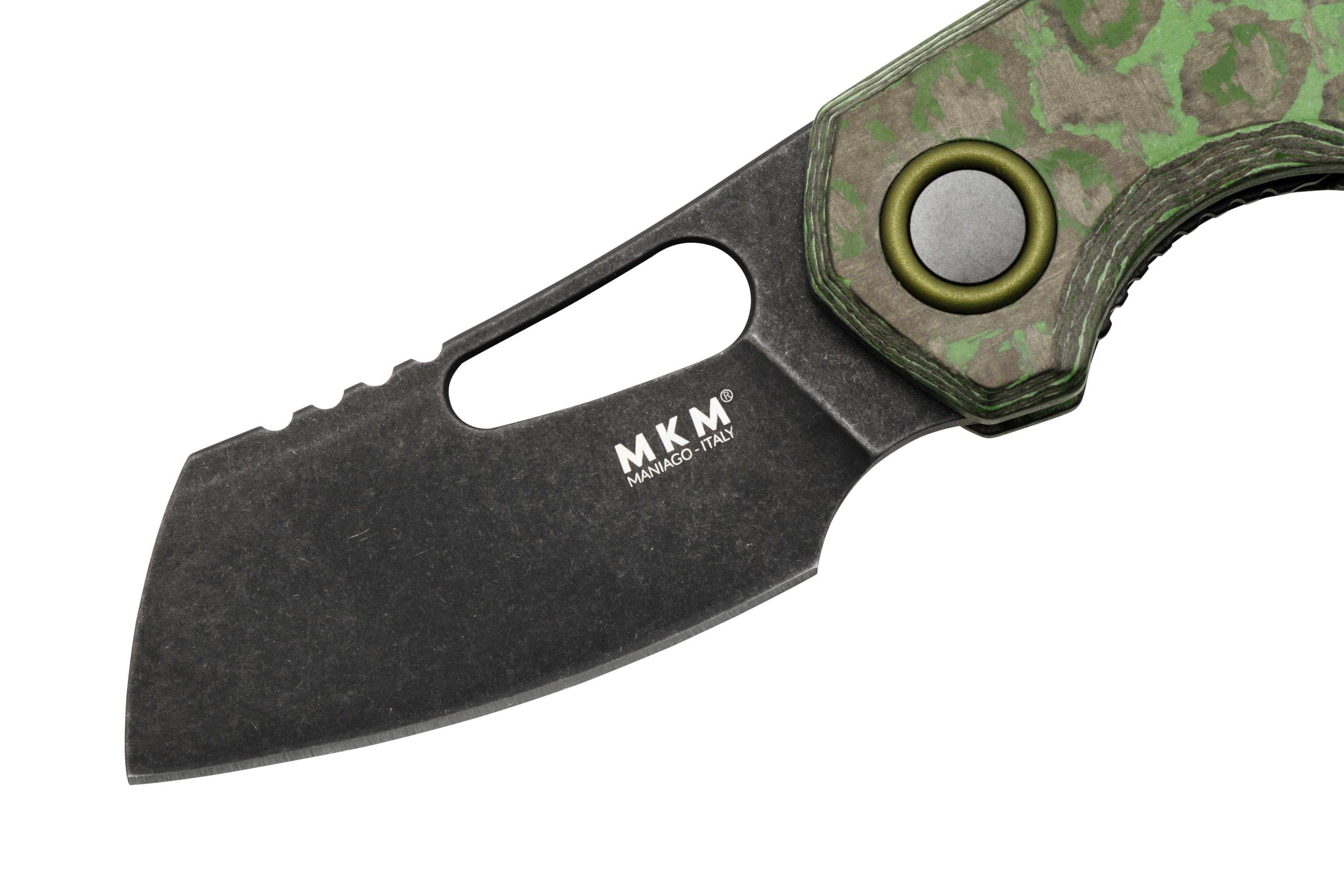 MKM Isonzo FX03-2CJD Cleaver Dark Stonewashed, Jungle Wear Carbon Fibre ...