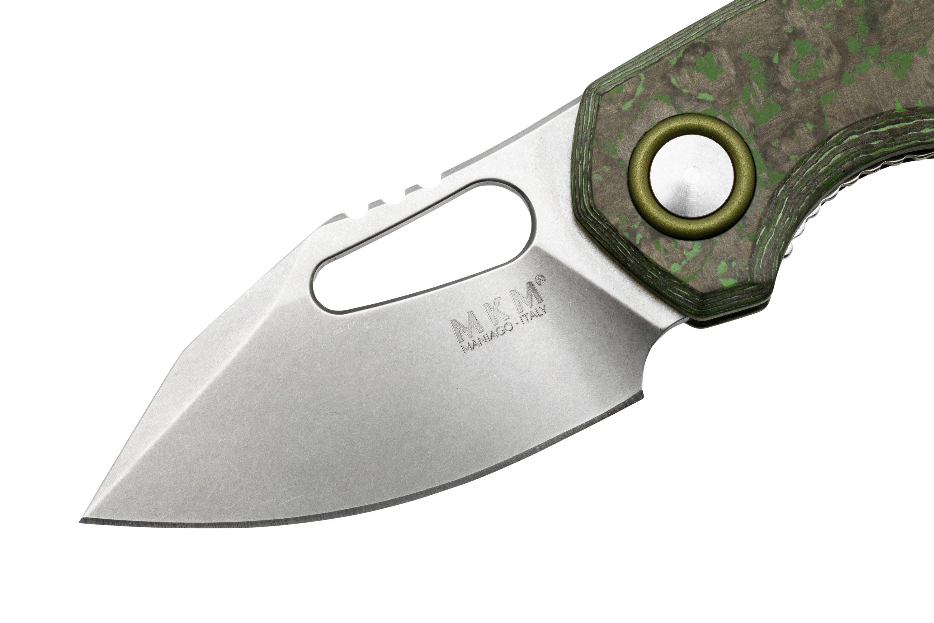 MKM Isonzo FX03-3CJ Clip Point Stonewashed, Jungle Wear Carbon Fibre pocket knife, Jesper Voxnaes design | Advantageously shopping at Knivesandtools.com MKM Isonzo FX03-3CJ Clip Point Stonewashed, Jungle Wear Carbon Fibre pocket knife, Jesper Voxnaes design | Advantageously shopping at Knivesandtools.com