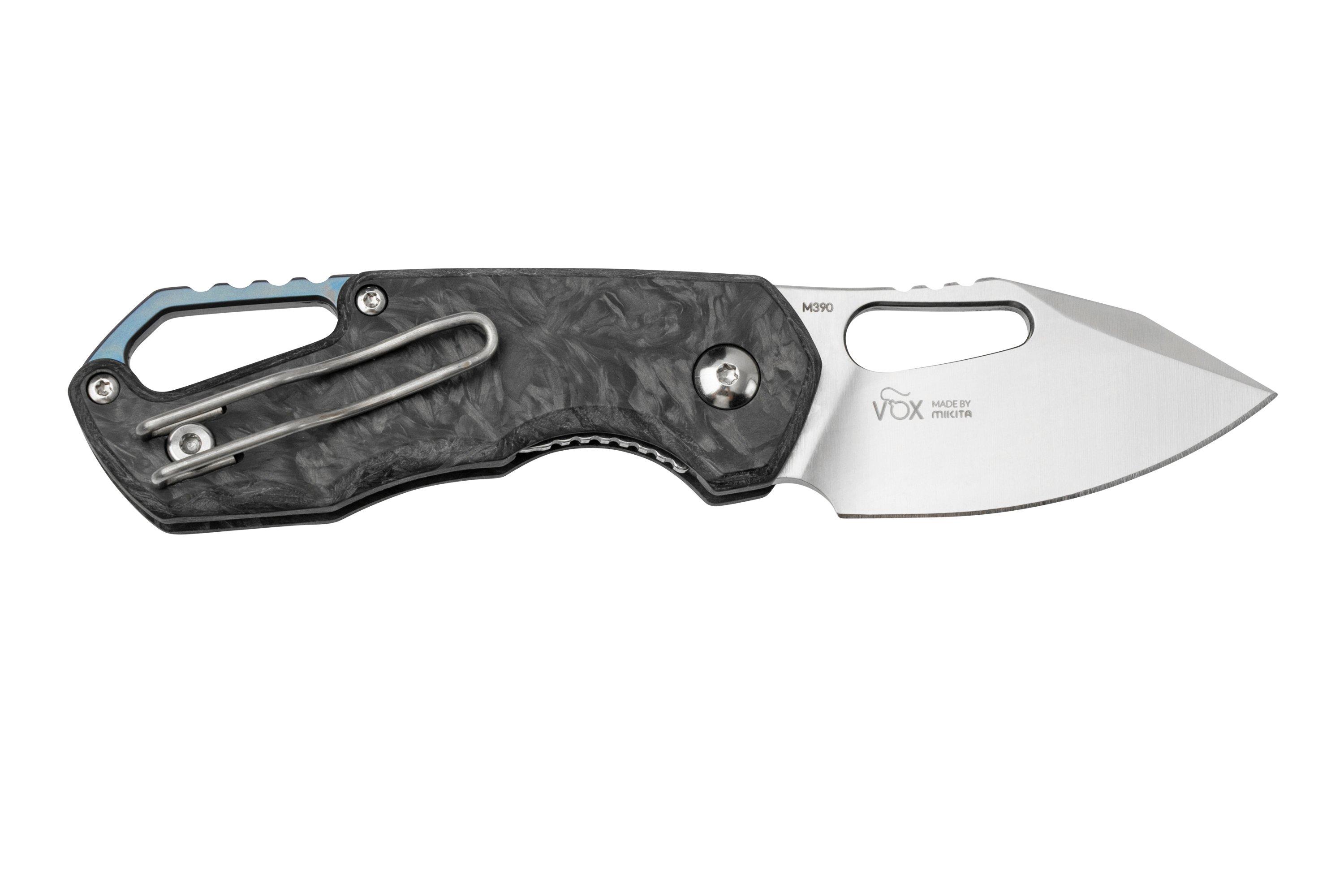 MKM Isonzo FX03M-3CM Clip Point Marble Carbon Fiber pocket knife, Jesper Voxnaes design | Advantageously shopping at Knivesandtools.se MKM Isonzo FX03M-3CM Clip Point Marble Carbon Fiber pocket knife, Jesper Voxnaes design | Advantageously shopping at Knivesandtools.se