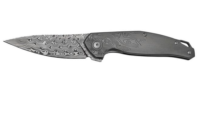 Immagine per MKM Goccia Damasteel Rose, Limited Edition coltello da tasca
