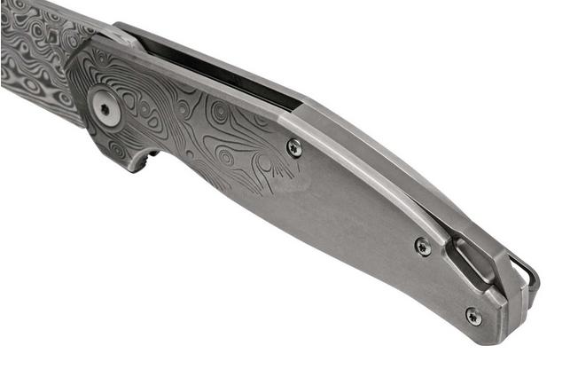Immagine per MKM Goccia Damasteel Rose, Limited Edition coltello da tasca