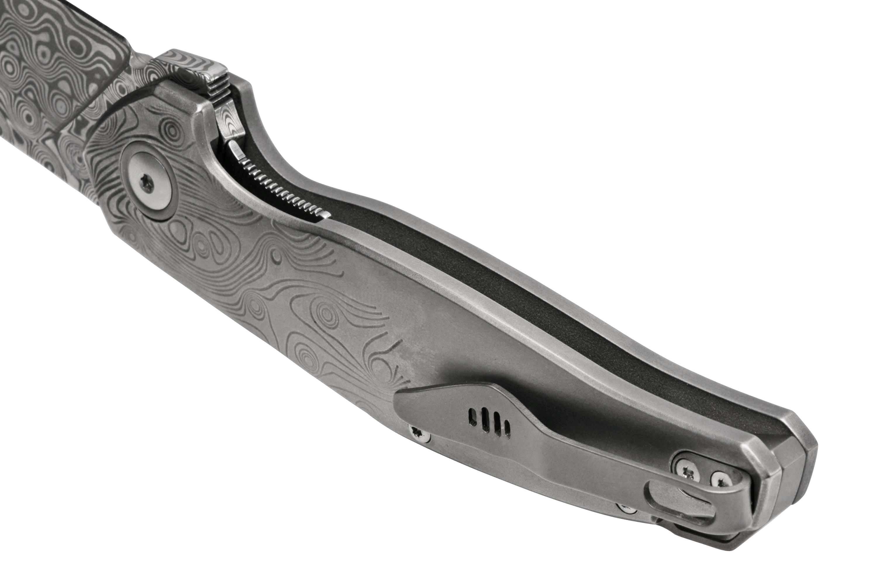 MKM Goccia Damasteel Rose, Limited Edition pocket knife