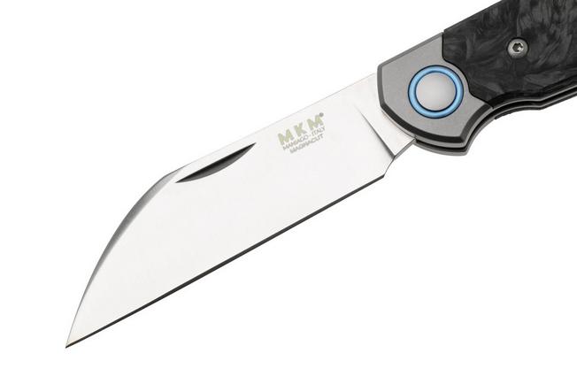 Afbeelding voor MKM Jacques JQ-TDMBK, Satin CPM MagnaCut, Dark Matter Black Carbon Fiber zakmes, Jesper Voxnaes design