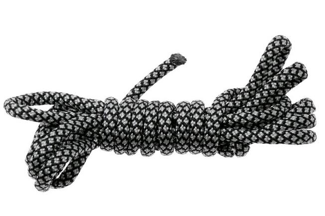 Afbeelding voor MKM Makro 1 Droppoint MA01-PABG Satin M390, Black Grey Paracord Handle, vaststaand mes, Jesper Voxnaes design