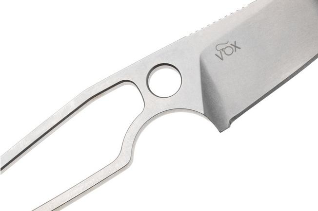 Afbeelding voor MKM Makro 2 Sheepsfoot MA02-PAGR Satin M390, Green Paracord Handle, vaststaand mes, Jesper Voxnaes design