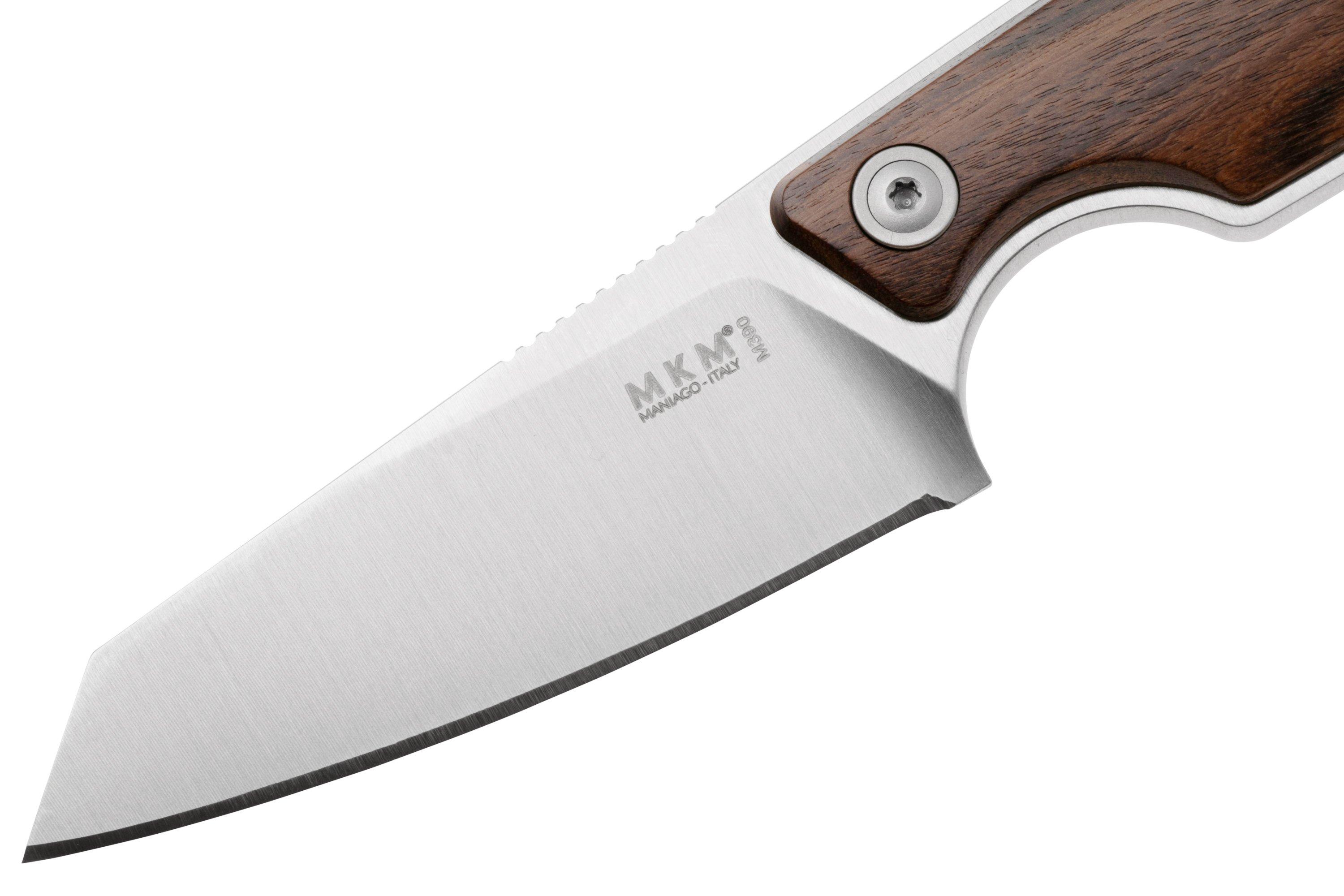 MKM Makro 2 Sheepfoot MK-MA02-S Santos Wood, fixed knife, Jesper ...