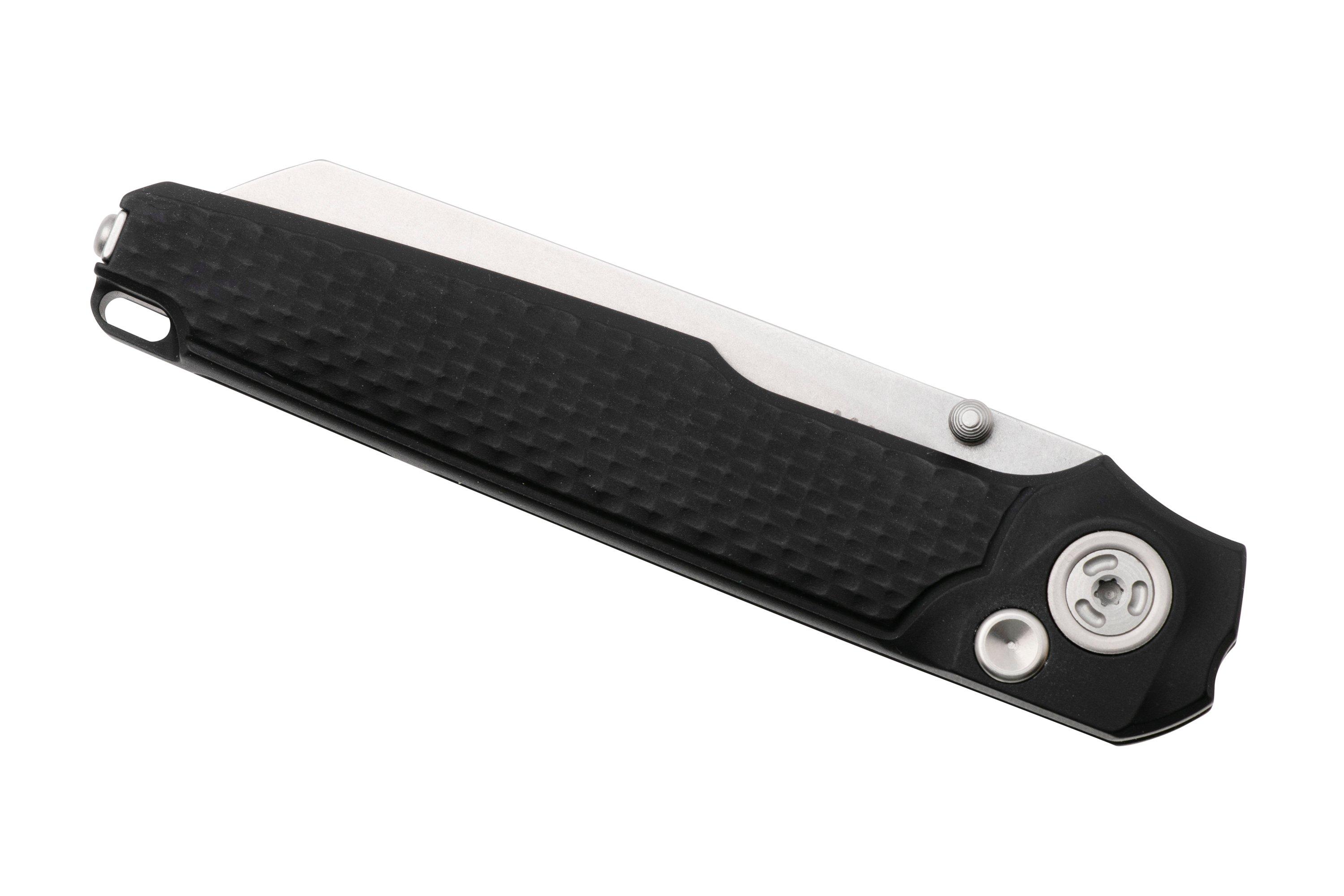 MKM Miura Black Aluminium MIABK pocket knife, Simone Tonolli design