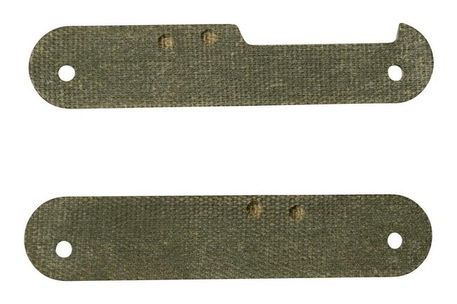 Imagen para MKM Malga 6 Green Canvas Micarta cachas