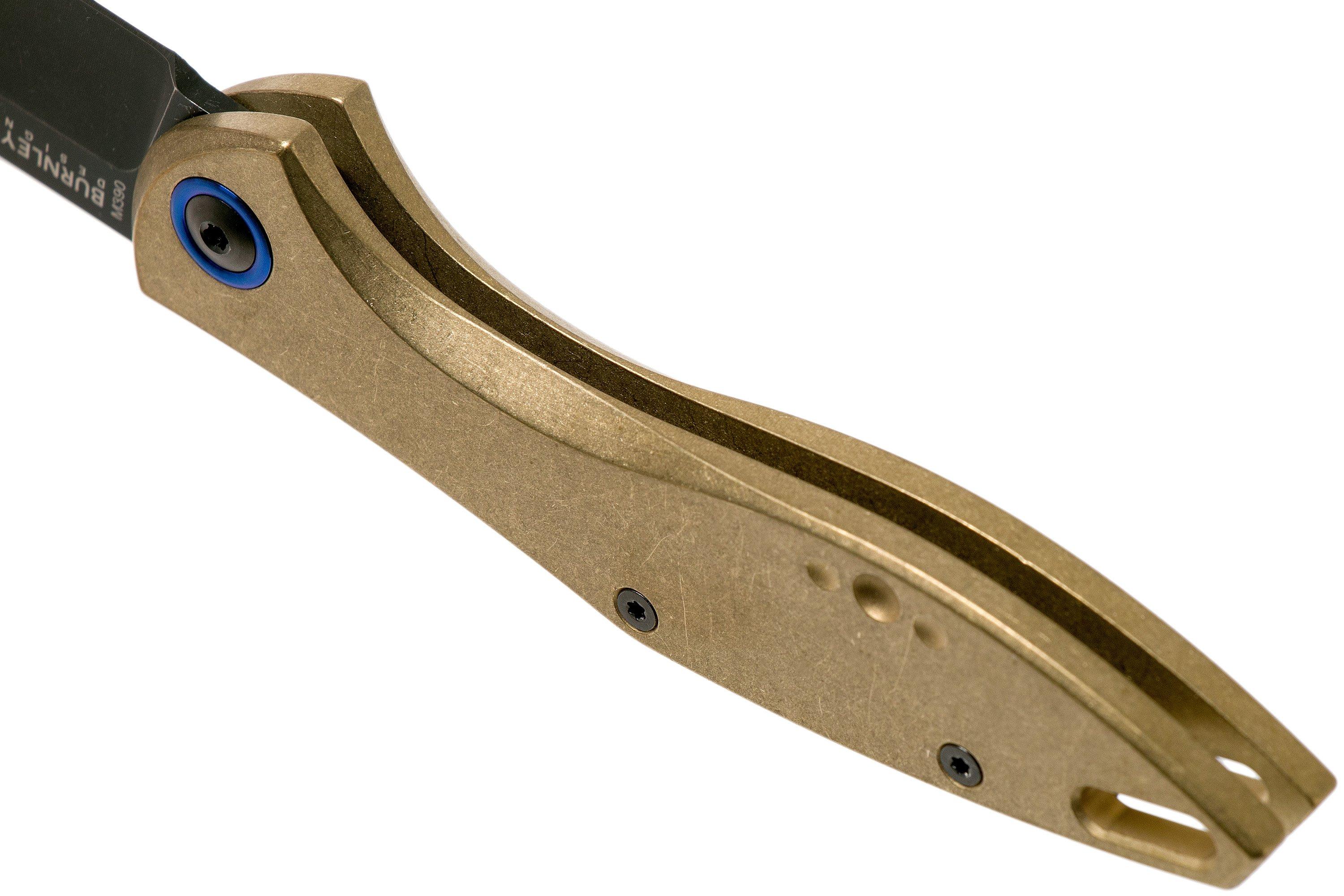 MKM Fara Knivesandtools Exclusive MY01-BDSW Brass pocket knife, Lucas ...