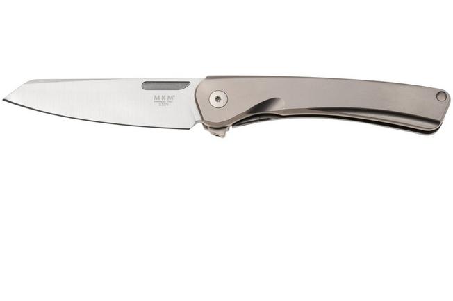 Afbeelding voor MKM Roar RO-T Satin CPM S30V, Titanium, zakmes, Matteo Pignatelli design