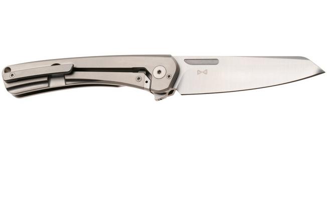Afbeelding voor MKM Roar RO-T Satin CPM S30V, Titanium, zakmes, Matteo Pignatelli design