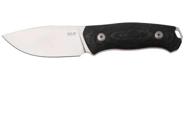 Afbeelding voor MKM Small Lov MK-SL-CF, Satin M390, Carbon Fiber vaststaand mes, Jesper Voxnaes design