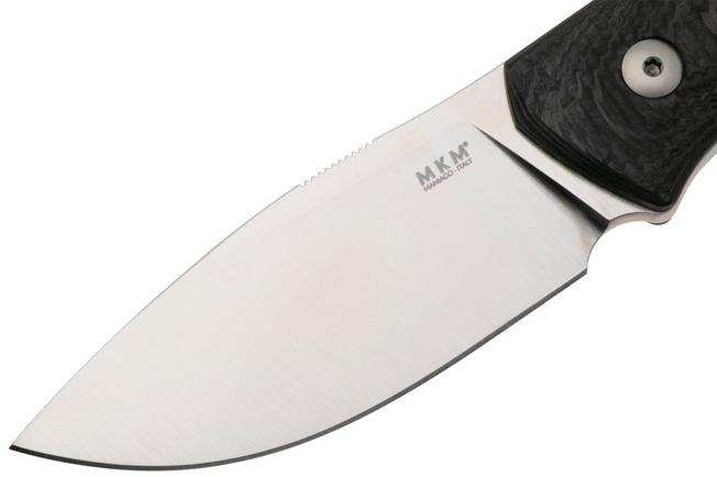 Afbeelding voor MKM Small Lov MK-SL-CF, Satin M390, Carbon Fiber vaststaand mes, Jesper Voxnaes design