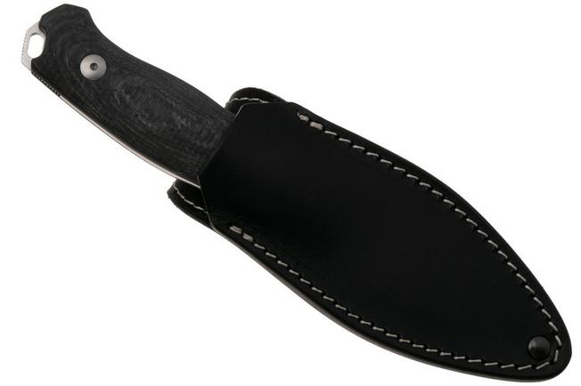 Afbeelding voor MKM Small Lov MK-SL-CF, Satin M390, Carbon Fiber vaststaand mes, Jesper Voxnaes design