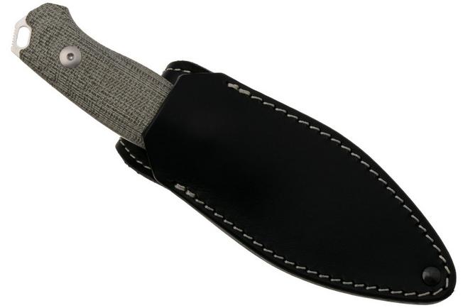 Afbeelding voor MKM Small Lov MK-SL-GC, Satin M390, Green Canvas Micarta vaststaand mes, Jesper Voxnaes design