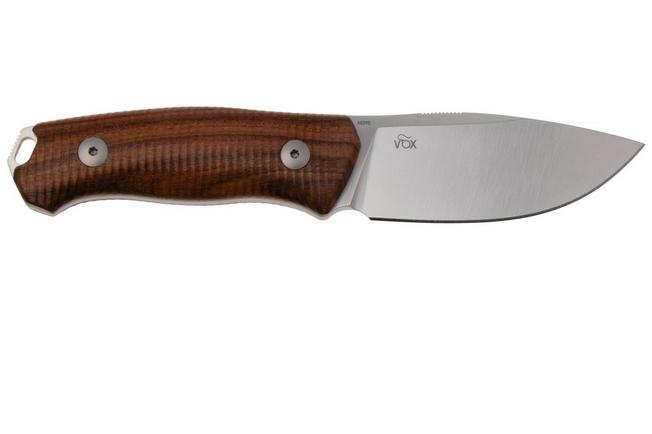 Afbeelding voor MKM Small Lov MK-SL-S, Satin M390, Santos Wood vaststaand mes, Jesper Voxnaes design