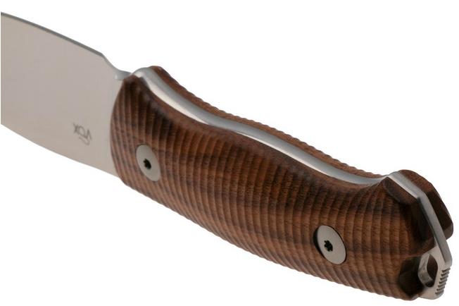 Afbeelding voor MKM Small Lov MK-SL-S, Satin M390, Santos Wood vaststaand mes, Jesper Voxnaes design