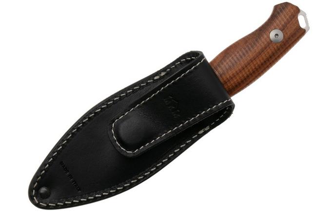 Afbeelding voor MKM Small Lov MK-SL-S, Satin M390, Santos Wood vaststaand mes, Jesper Voxnaes design