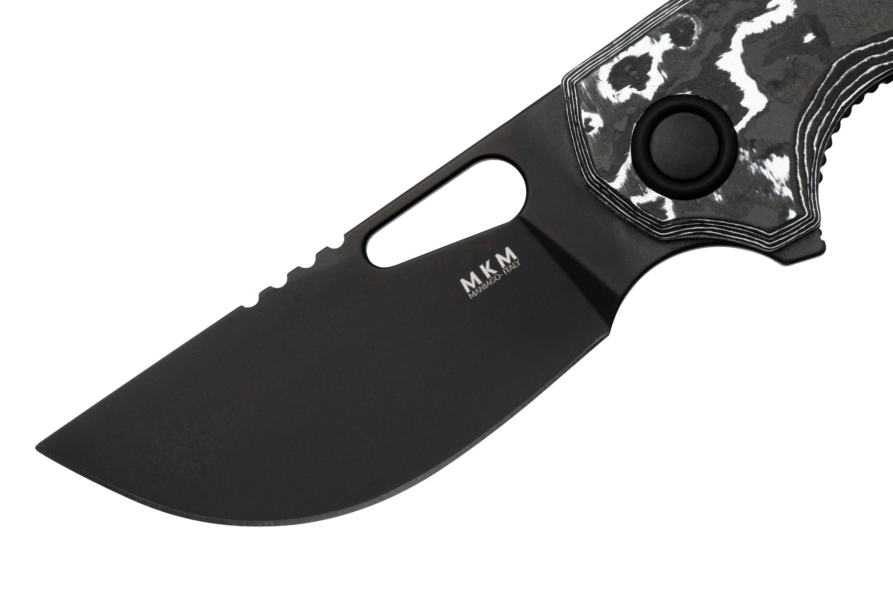 MKM Vincent VCV-CWD Black PVD VANAX, White Storm Carbon Fibre