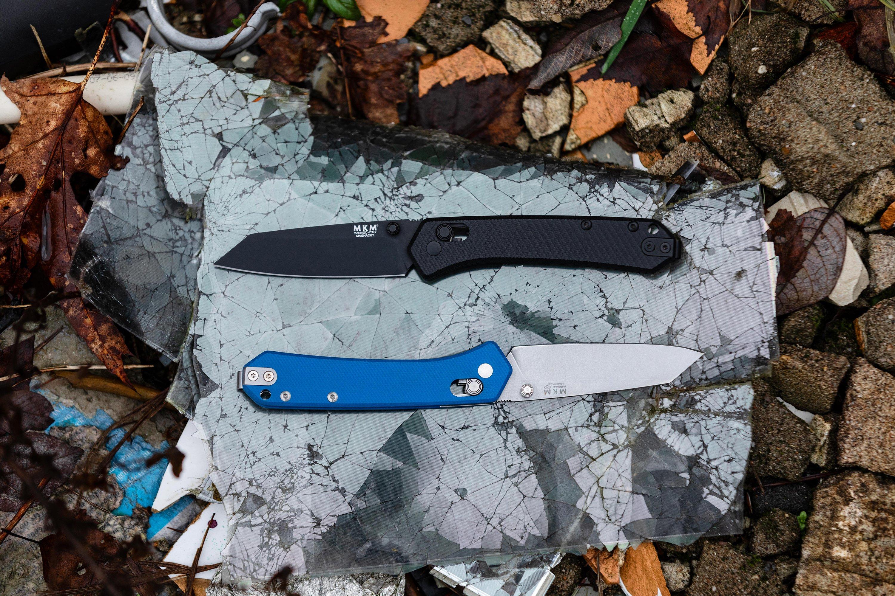 MKM Yipper YP-GBKB Black MagnaCut, Black G10 zakmes, Ben Petersen ...