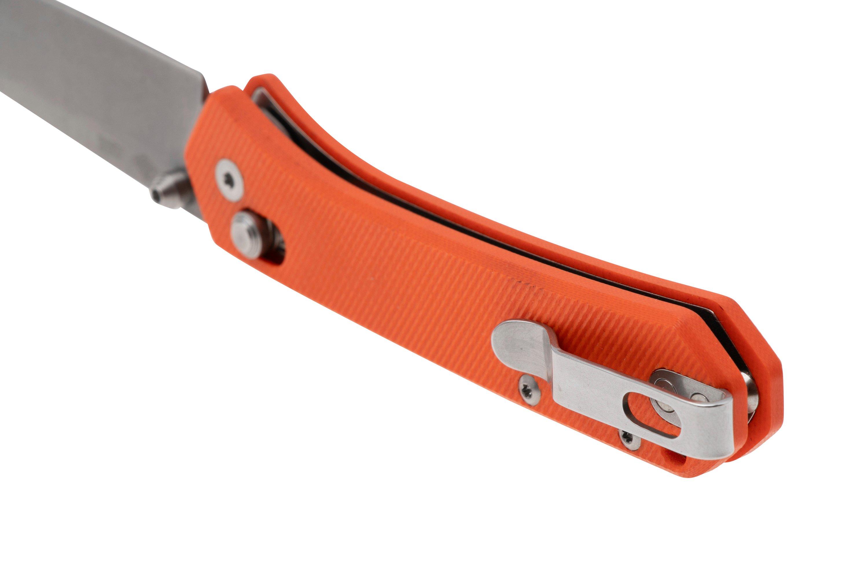 MKM Yipper YP-GOR Stonewashed MagnaCut, Orange G10 navalha, Ben ...