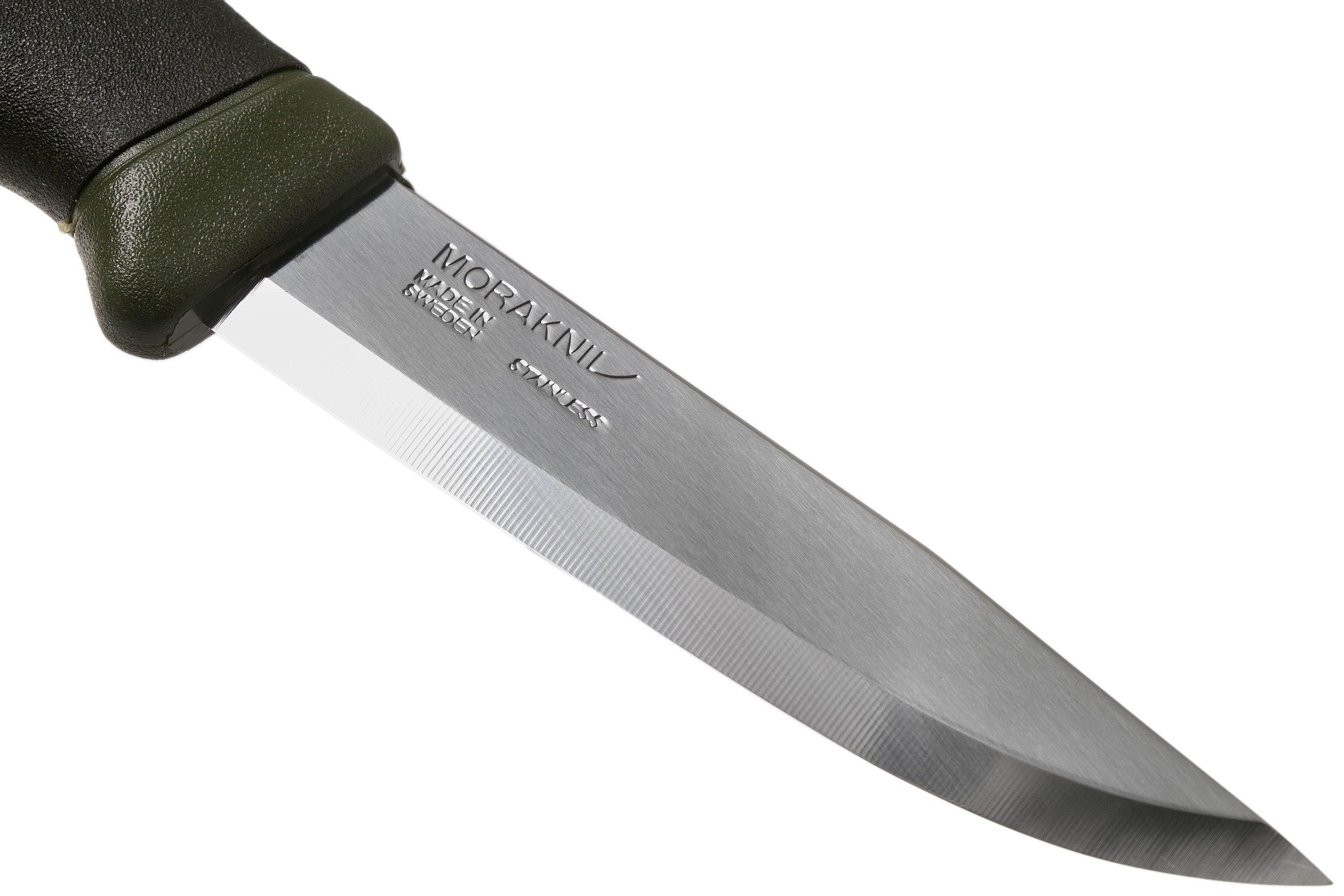 Mora Companion MG stainless, green | Advantageously shopping at .
