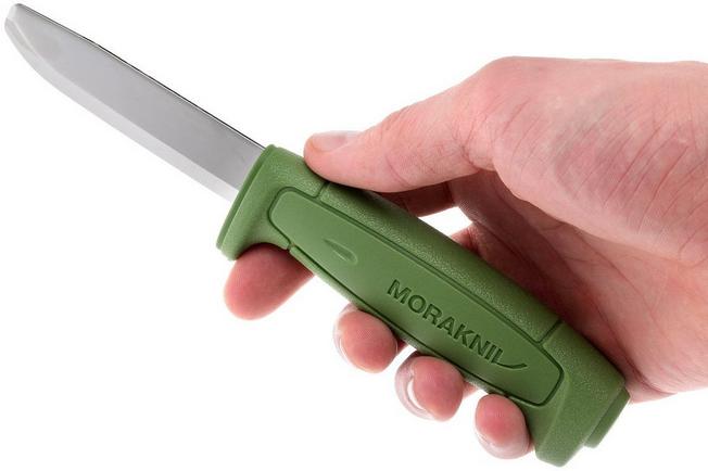 Mora Kansbol 12634 bushcraft knife with sheath, green