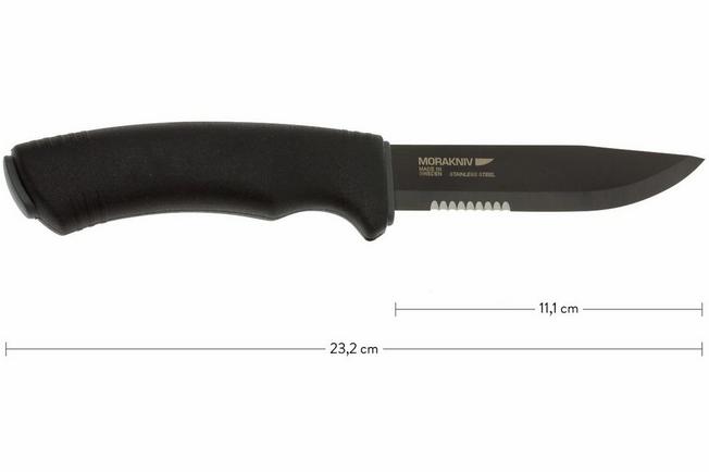 Cuchillo Mora Companion Tactical negro