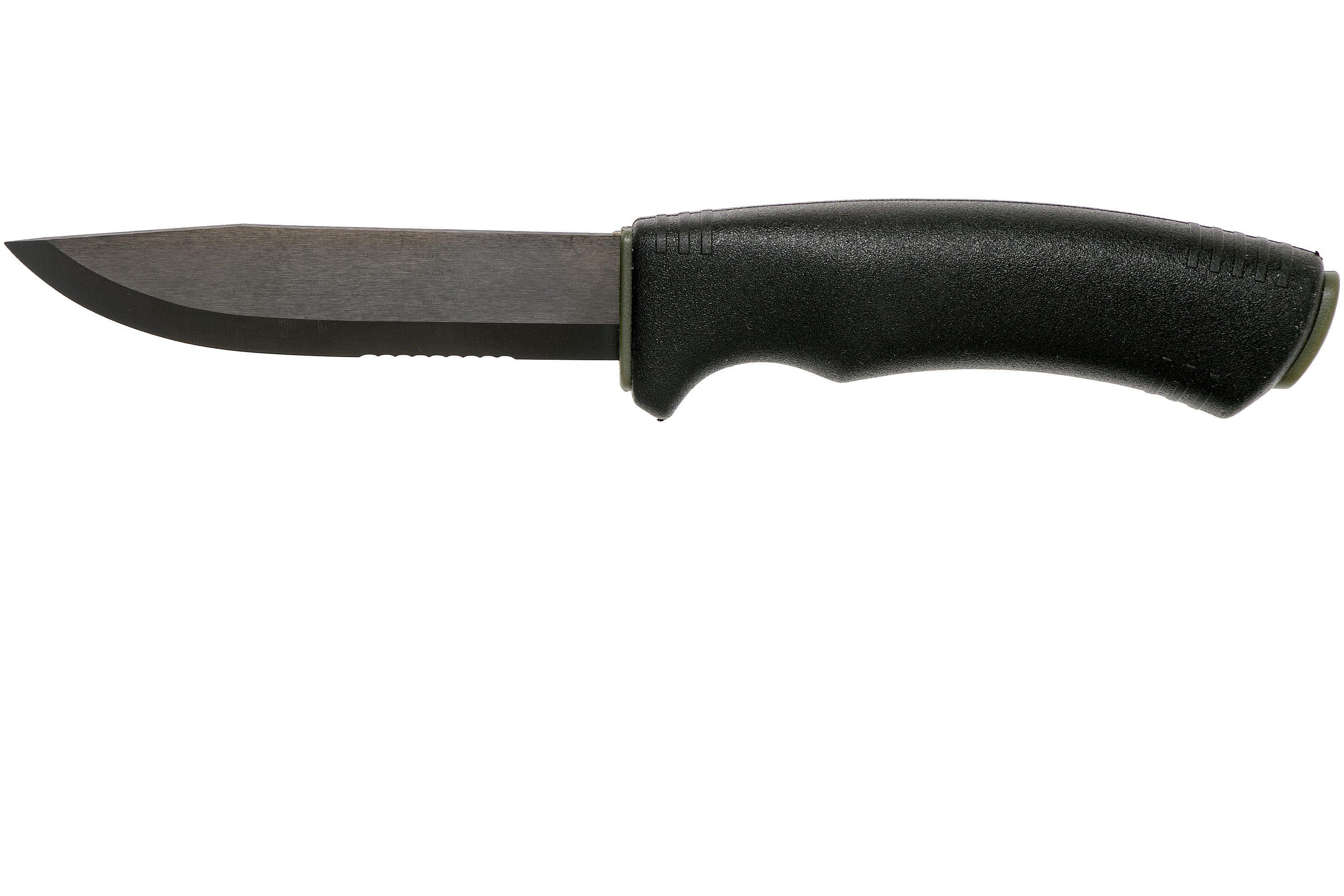 Mora Bushcraft Black SRT Serrated 12417 bushcraft knife Advantageously shopping at